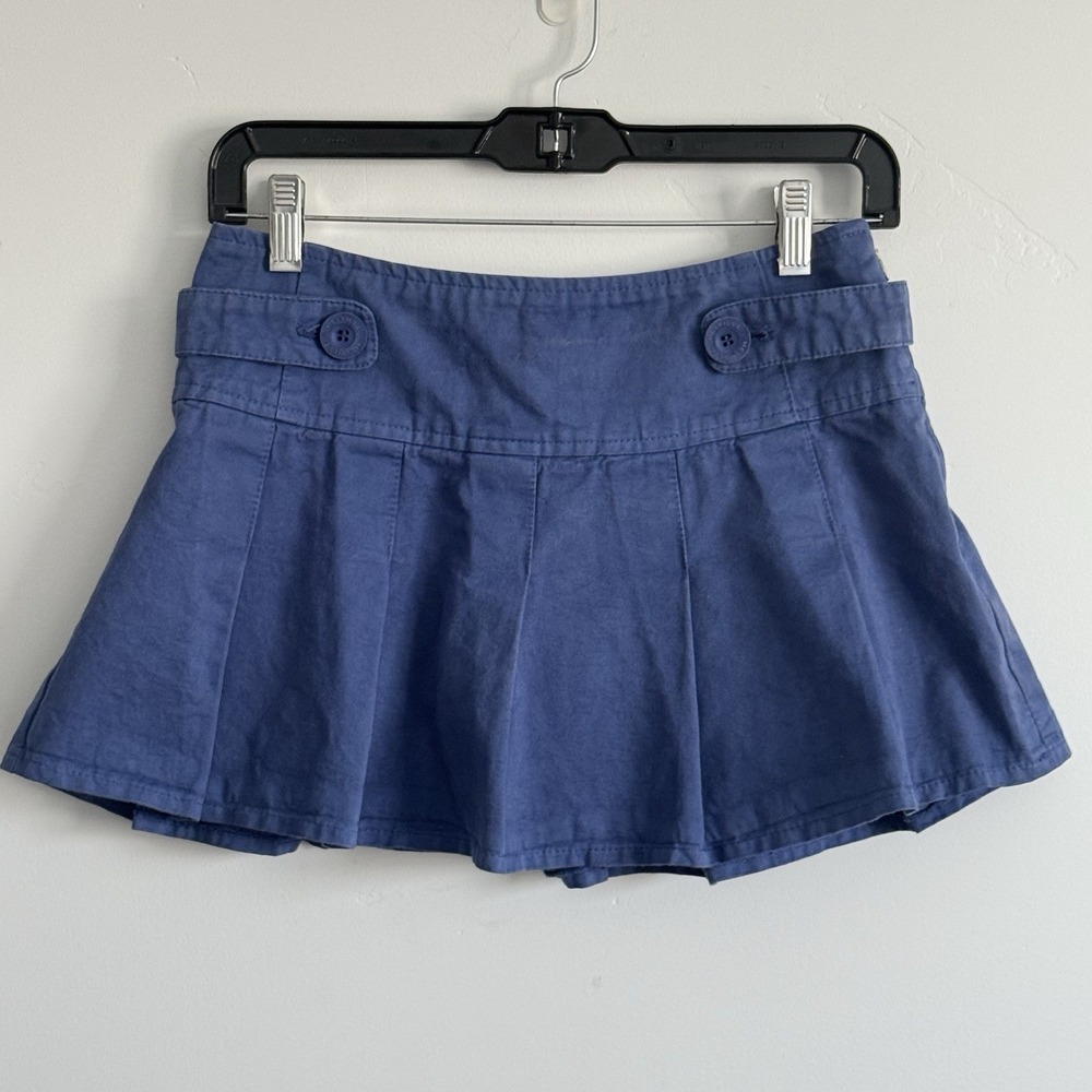 Melville Pleated Micro Mini Skirt Small Tennis Retro Prep